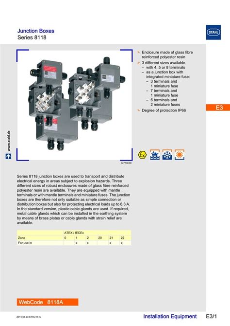 atex junction box|hazardous area junction boxes.